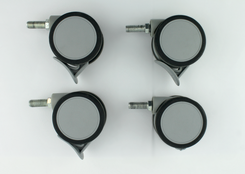 CARTESSA CYNOSURE SMARTLIPO LUTRONIC INFINI QUADRA Q4 WHEELS WITH BRAKE 4 PCs