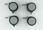 CARTESSA CYNOSURE SMARTLIPO LUTRONIC INFINI QUADRA Q4 WHEELS WITH BRAKE 4 PCs