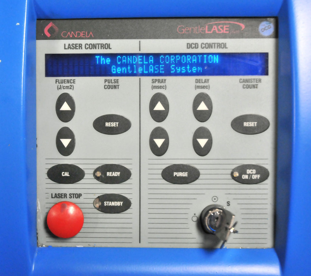 1999 Candela GentleLASE PLUS Alexandrite Laser Hair Removal 12 15 18 mm Fiber
