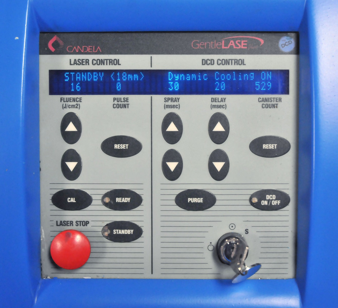 1999 Candela GentleLASE PLUS Alexandrite Laser Hair Removal 12 15 18 mm Fiber
