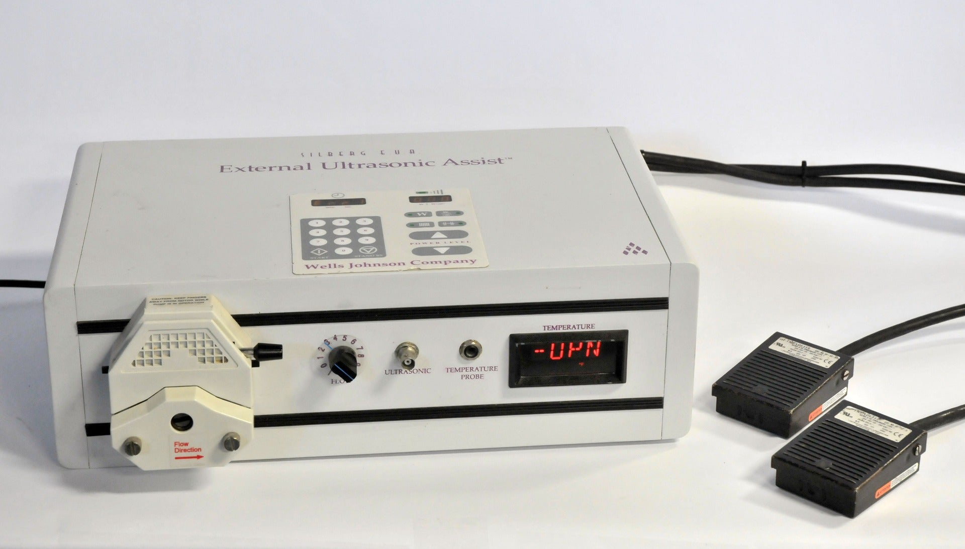 Tumescent Infusion Pump Ultrasonic Generator Silberg EUA Wells Johnson External