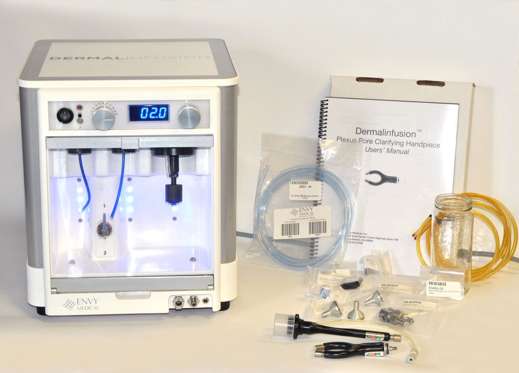 Envy Medical DermalInfusion Non Invasive Skin Exfoliation Plexus Pore Clarifying