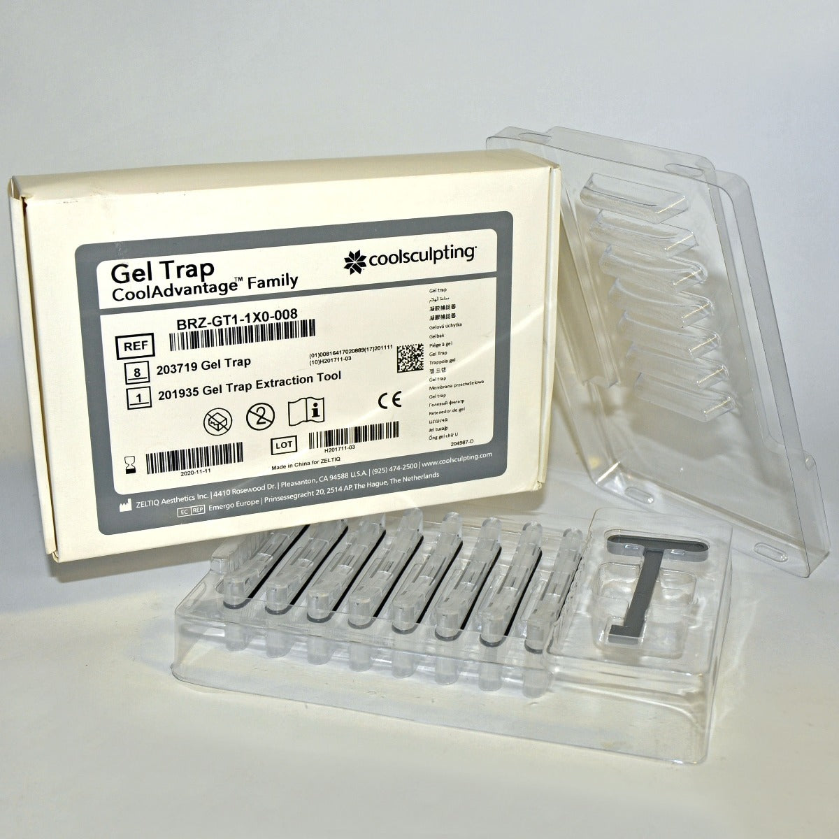 ZELTIQ CoolSculpting CoolAdvantage Gel Trap BRZ-GT1-1X0-008 203719 x8 Pcs