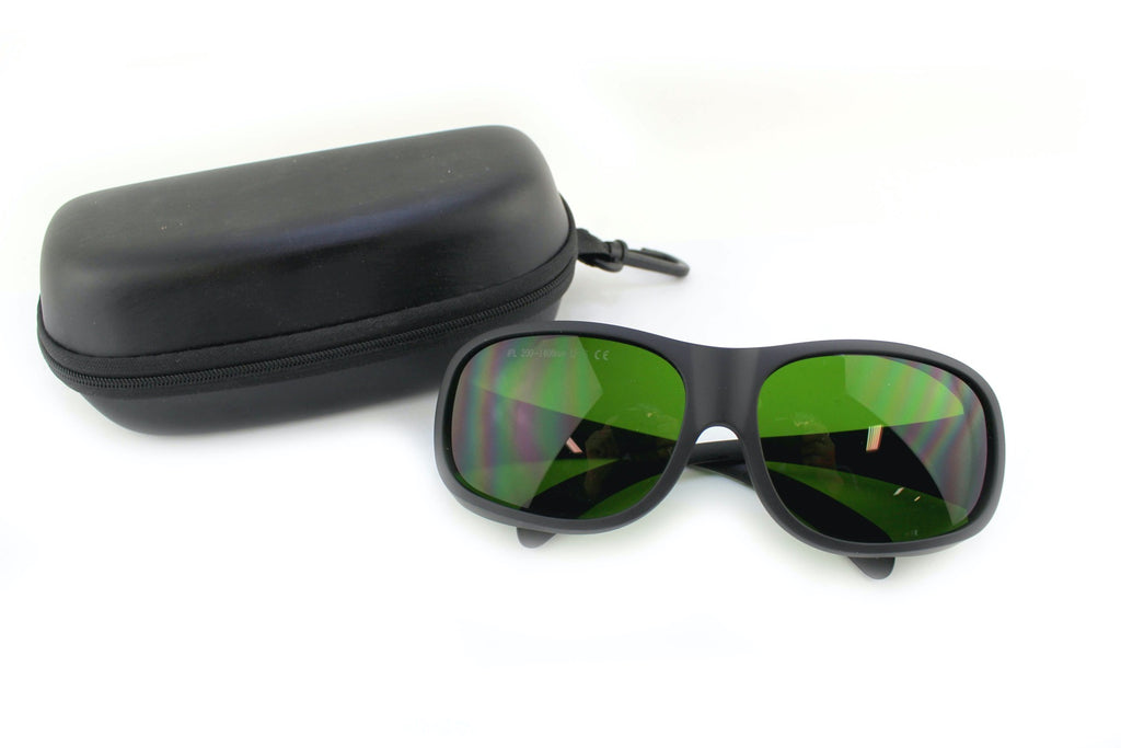 MRP Laser Operator Eyewear IPL 200-1400nm LP S Safety Glasses Green Tint