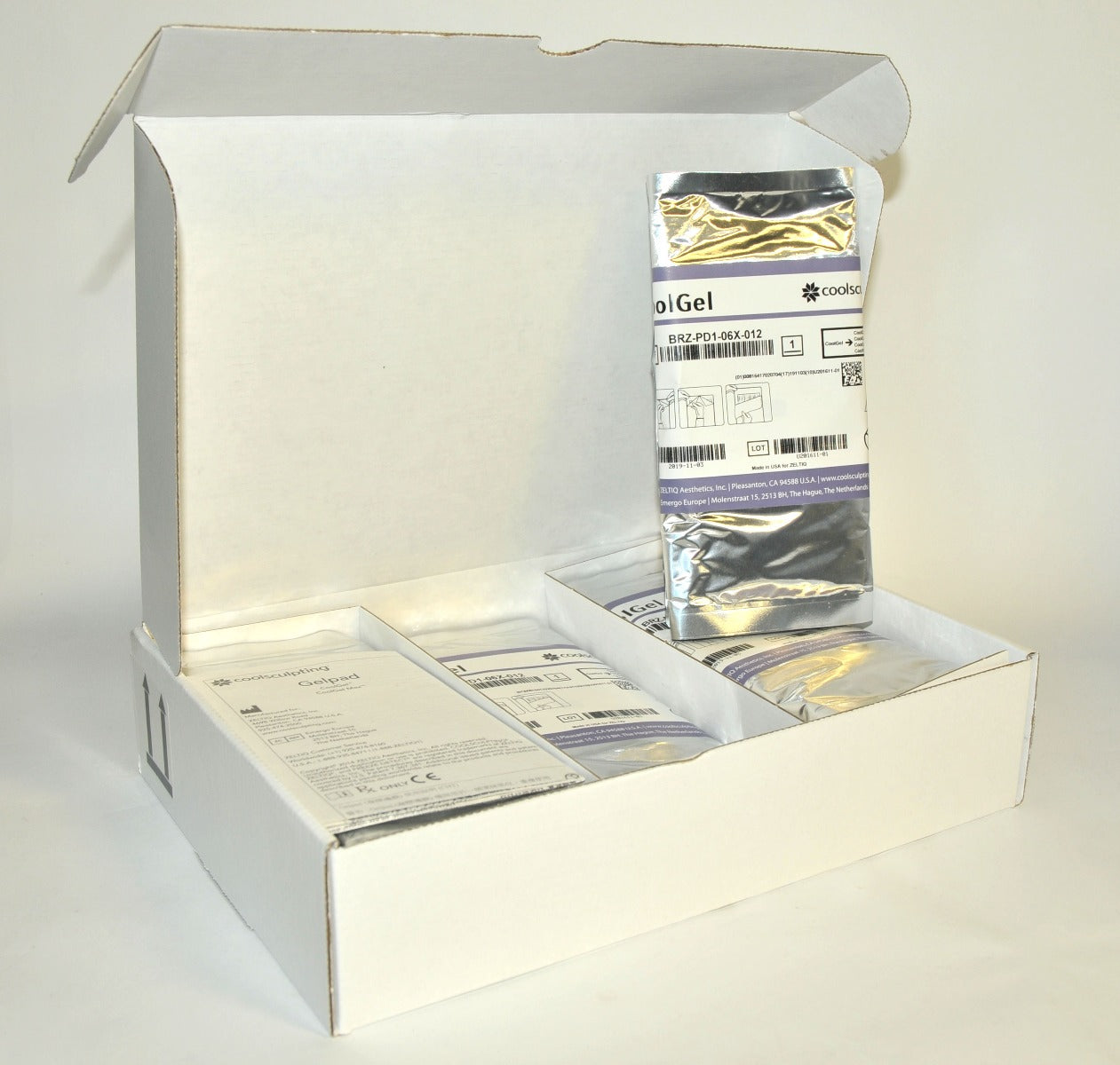 ZELTIQ CoolSculpting CoolGel BRZ-PD1-06X-012 CoolSculpt EXP 2019 x12 Pcs