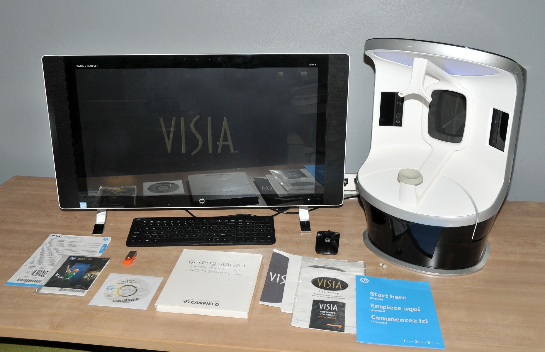 Canfield VISIA Facial Skin Care Complexion Analysis Imaging Booth System Station