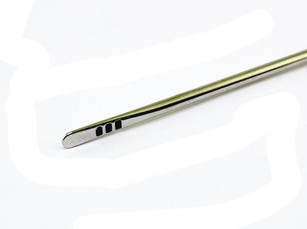 Microaire 3.0mm Spatula Spatula (Three-Hole) Cannula Liposuction - PAL - 30S3
