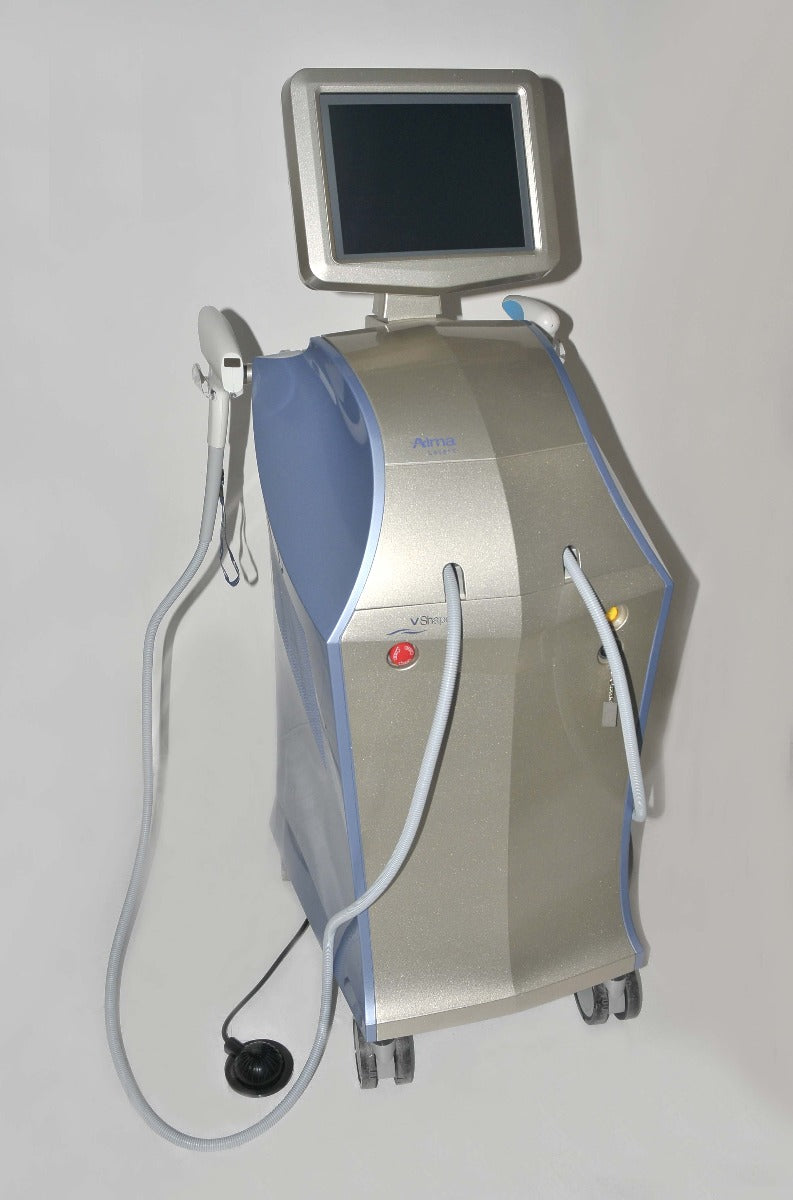 2016 Alma Accent V Shape II Radio Frequency Laser w Handpieces RF Body Sculpting