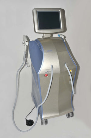 2016 Alma Accent V Shape II Radio Frequency Laser w Handpieces RF Body Sculpting