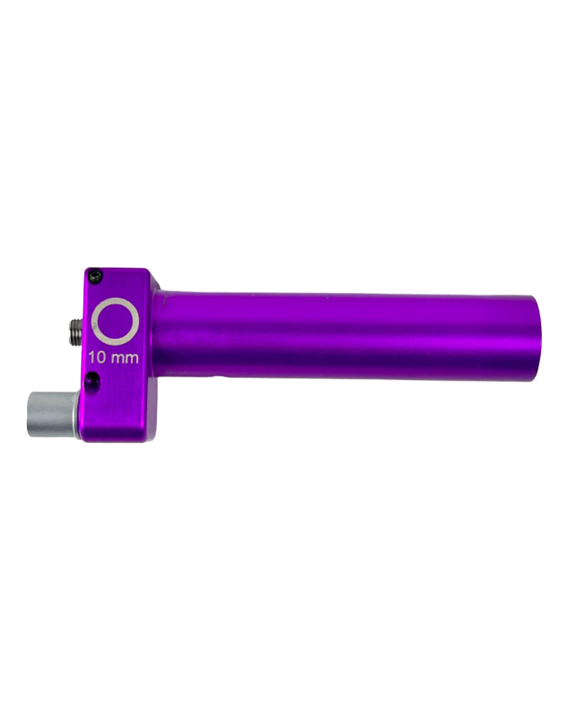 Candela VBeam 1 Classic Pulsed Dye Laser Purple 10mm Optic Lens Slider