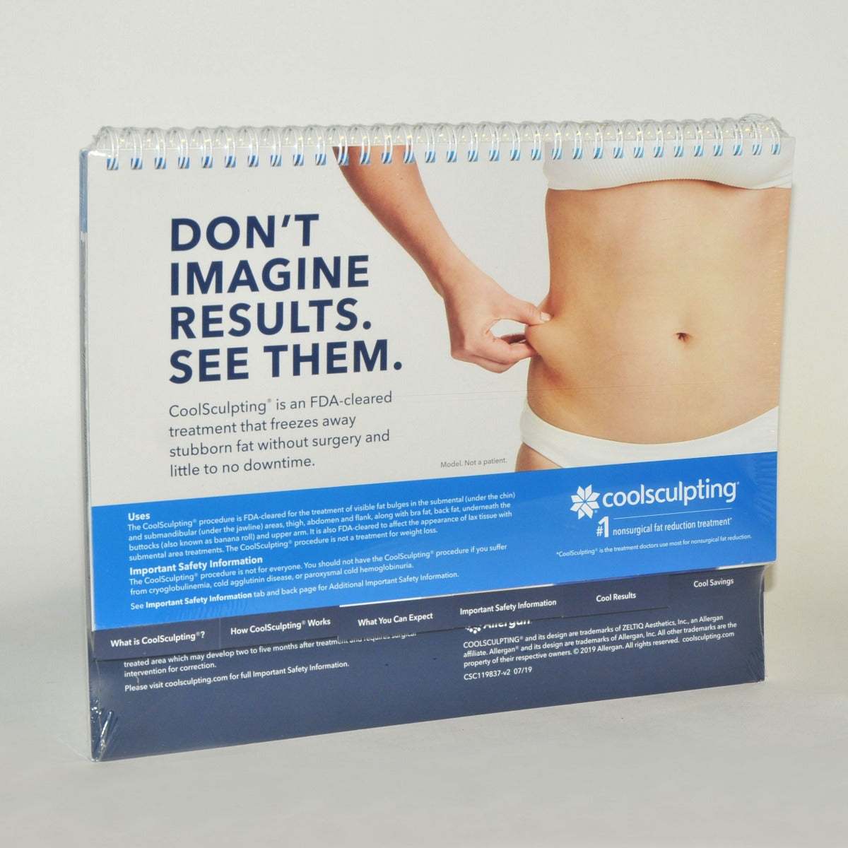 Zeltiq CoolSculpting DON'T IMAGINE RESULTS SEE THEM Freeze Fat Guide CoolSculpt