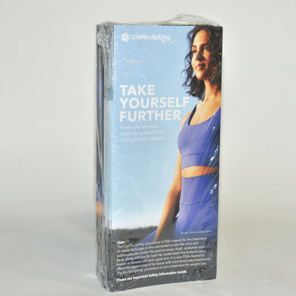 Zeltiq CoolSculpting Brochure TAKE YOURSELF FURTHER Freeze Treated Fat Lot of 25