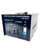 PowerBright Step Up & Down Transformer Power Source VC-3000W 110V 220V