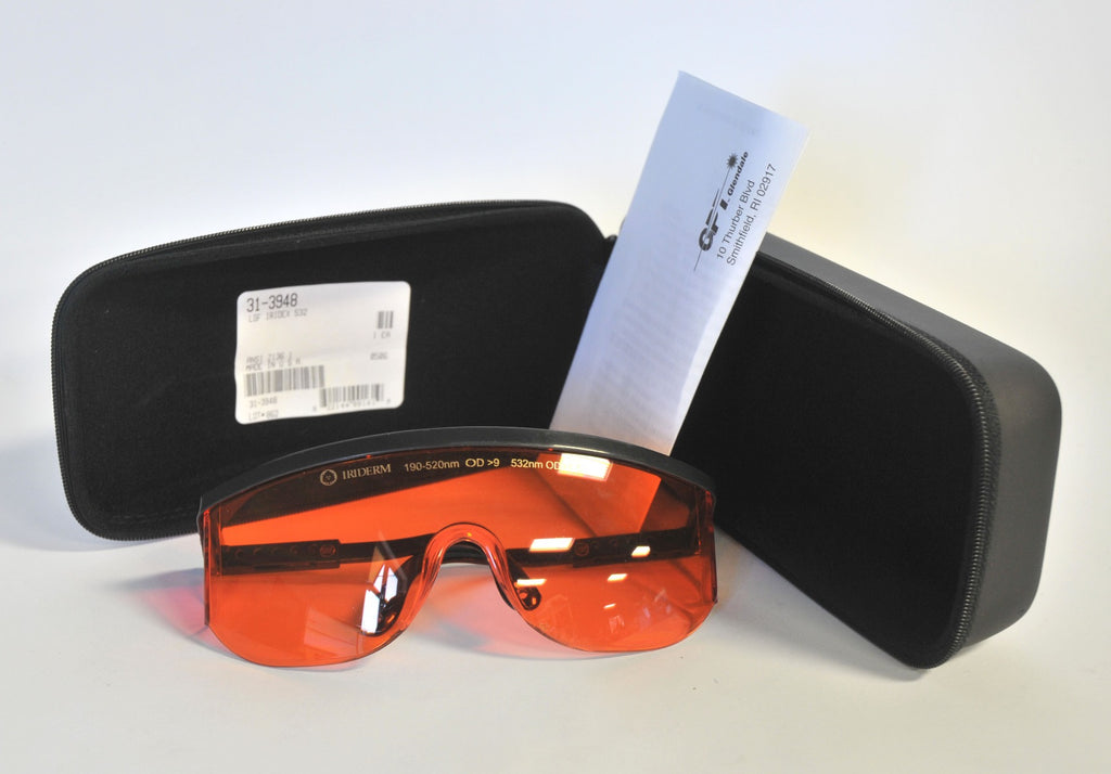 Iridex Laser Safety Glasses Iriderm Orange 532nm Eyewear Goggles GPT Protection