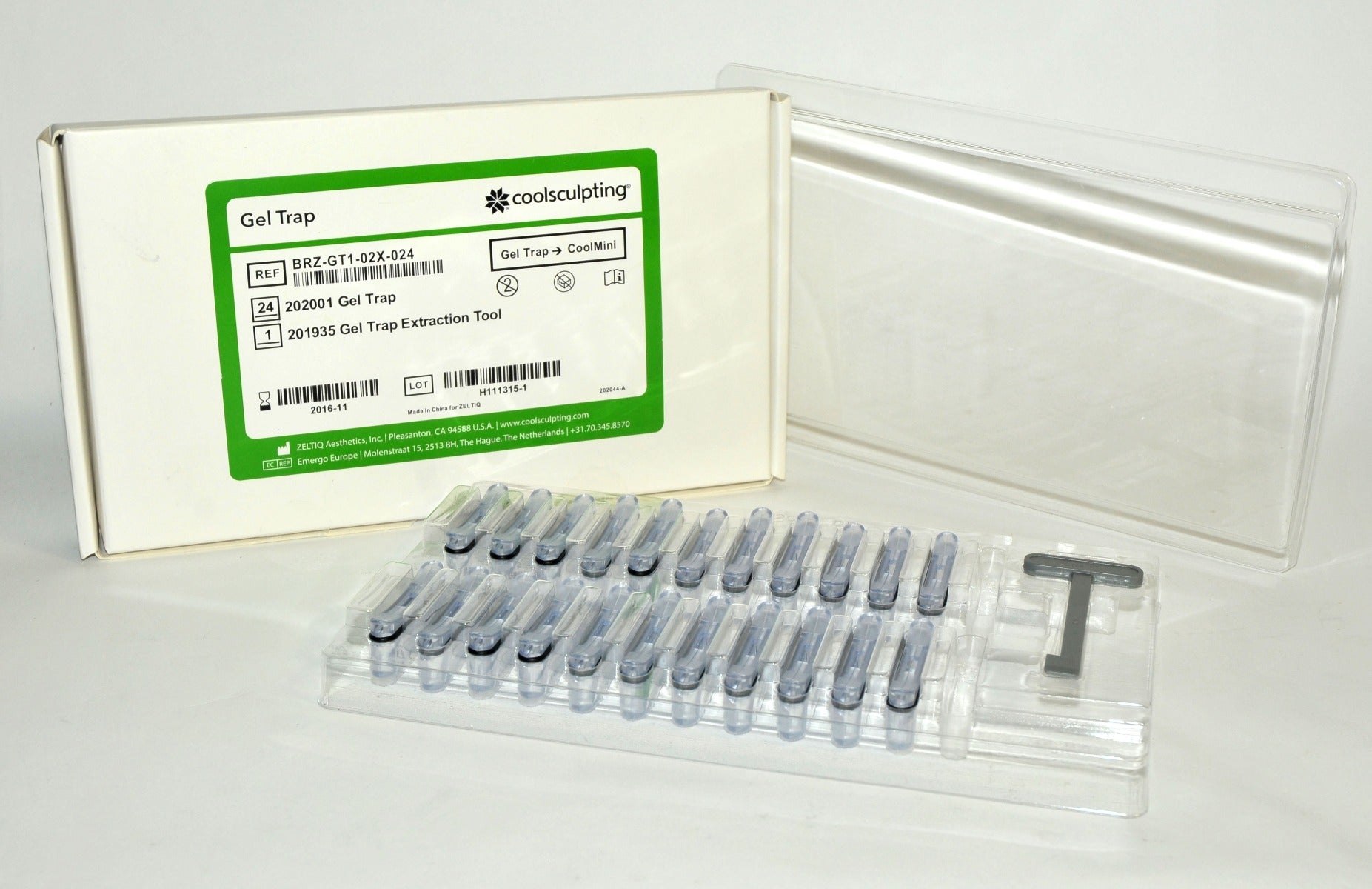 ZELTIQ CoolSculpting CoolMini Gel Trap BRZ-GT1-02X-024 Cool Mini 22 Pcs EXP16