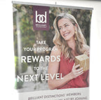 Brilliant Distinctions Program Trade BANNER Allergan CoolSculpting 2-Side 36x88