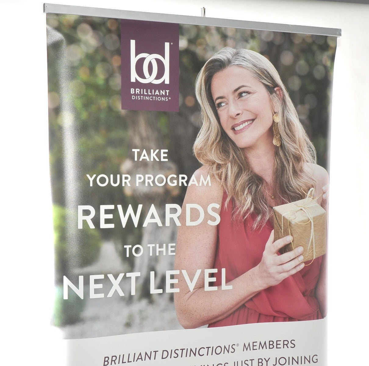 Brilliant Distinctions Program Trade BANNER Allergan CoolSculpting 2-Side 36x88
