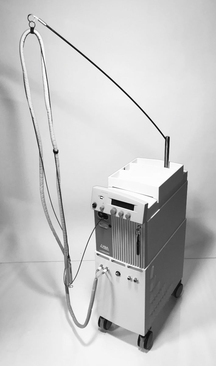 2001 Laserscope Lyra Iridex Nd Yag w/ CoolSpot 5mm HandPiece Hair Removal