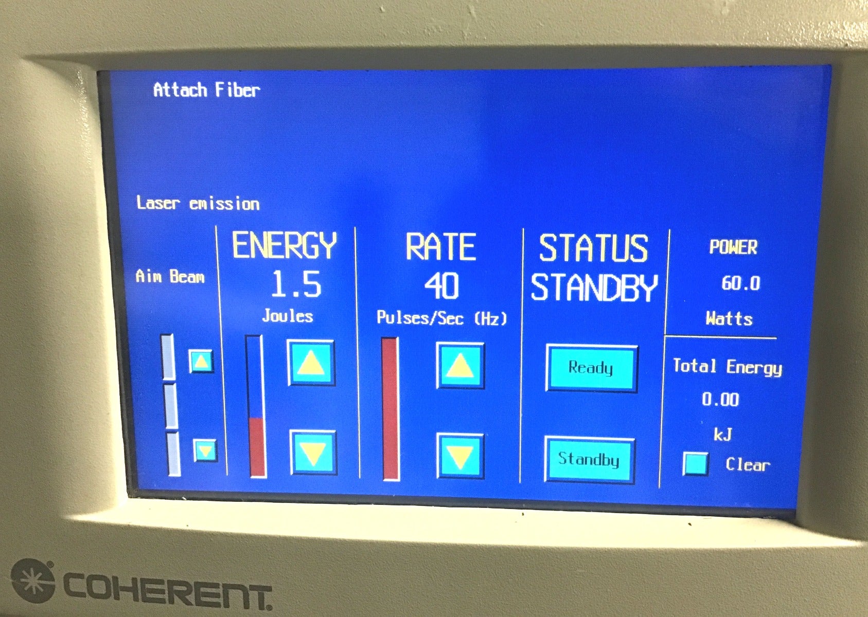 2001 Lumenis Coherent VersaPulse Powersuite 60 Watt Surgical Laser System