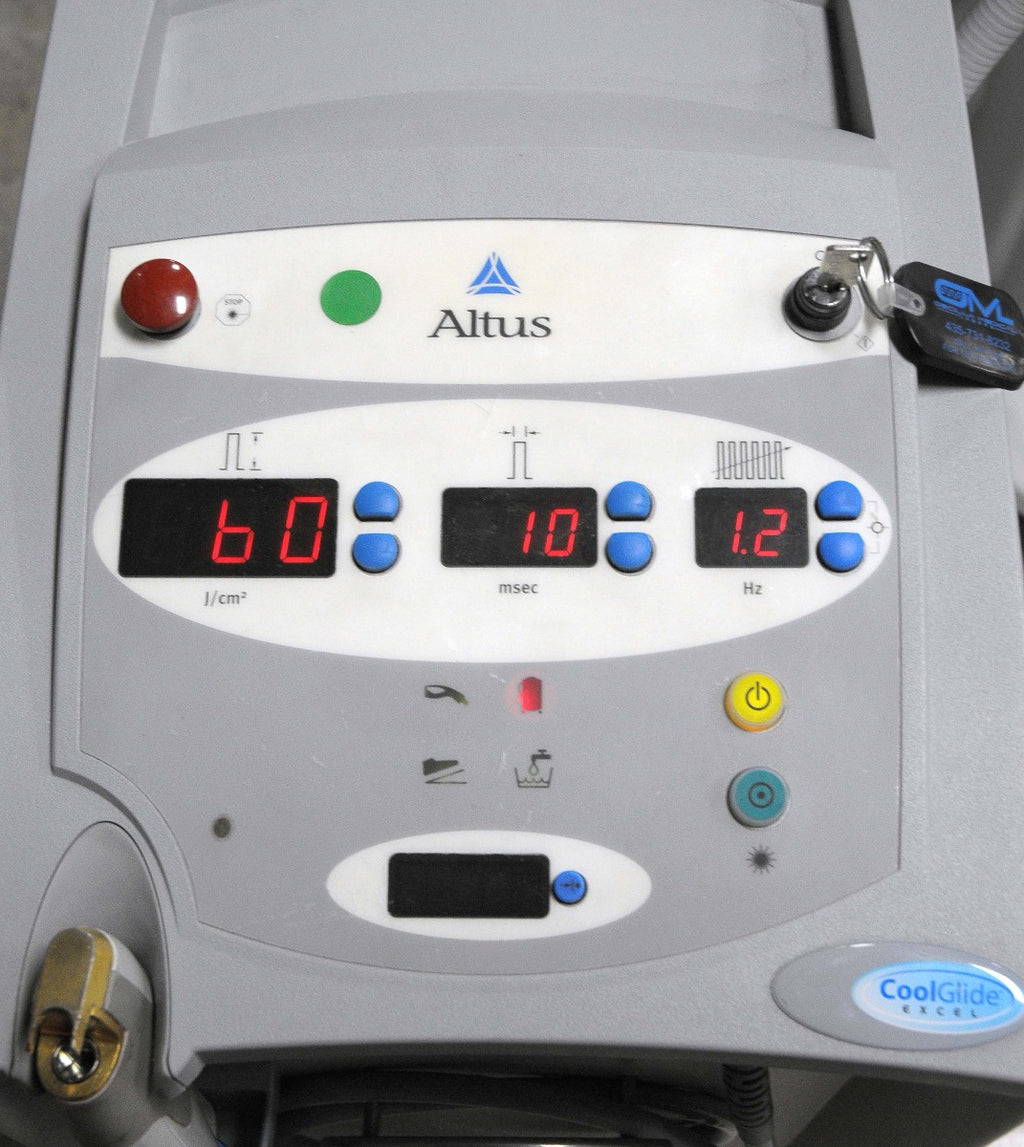2002 Altus Cutera XL Cool CoolGlide Excel Nd:YAG Laser 3-5-7-10 mm 1064