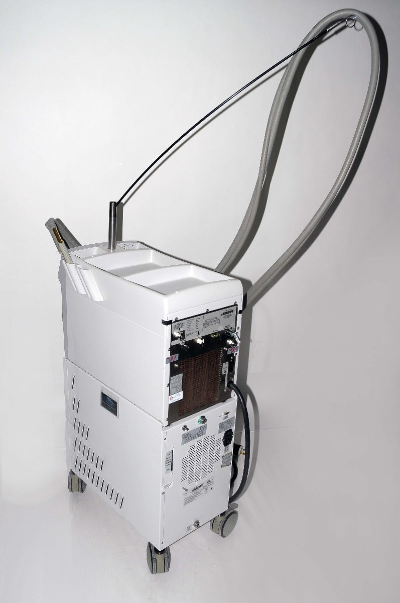Lyra Laserscope 2002 Nd:YAG Laser w CoolSpot HandPcs 1-5&10mm Hair Removal/Vein