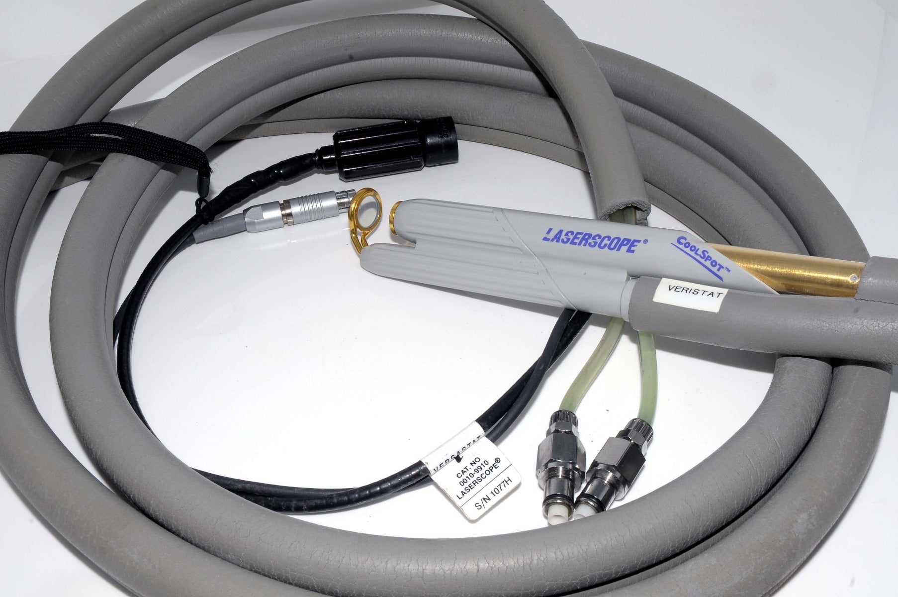 Lyra Laserscope 2002 Nd:YAG Laser w CoolSpot HandPcs 1-5&10mm Hair Removal/Vein