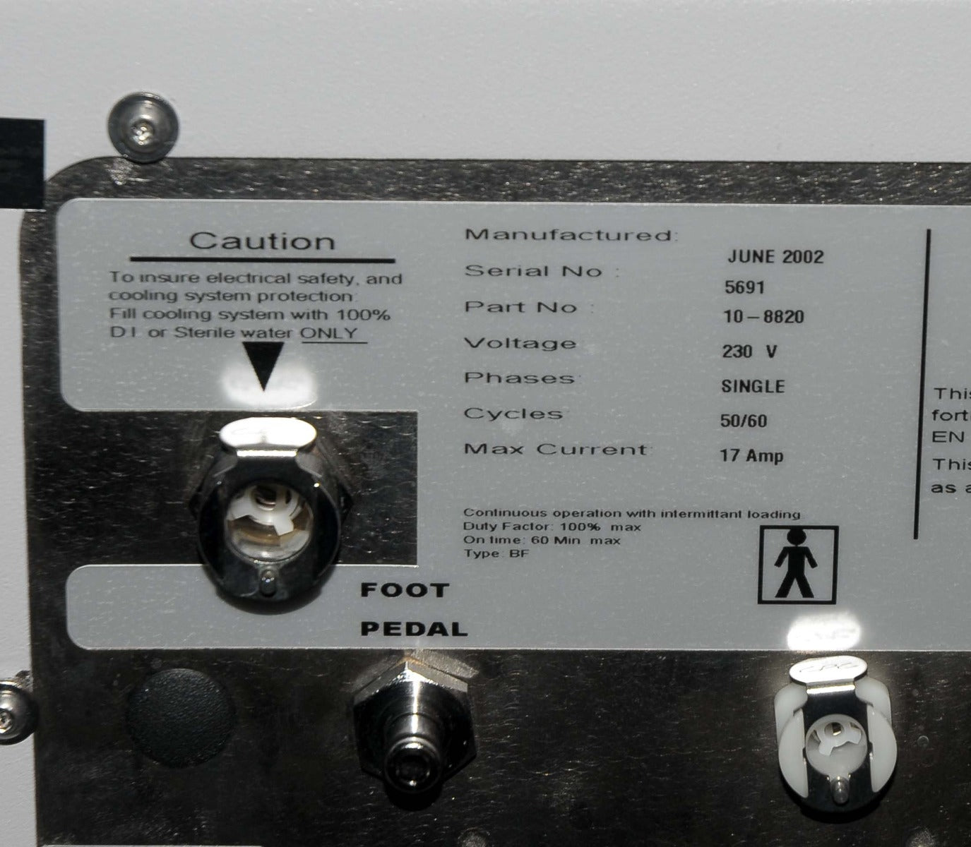 Lyra Laserscope 2002 Nd:YAG Laser w CoolSpot HandPcs 1-5&10mm Hair Removal/Vein