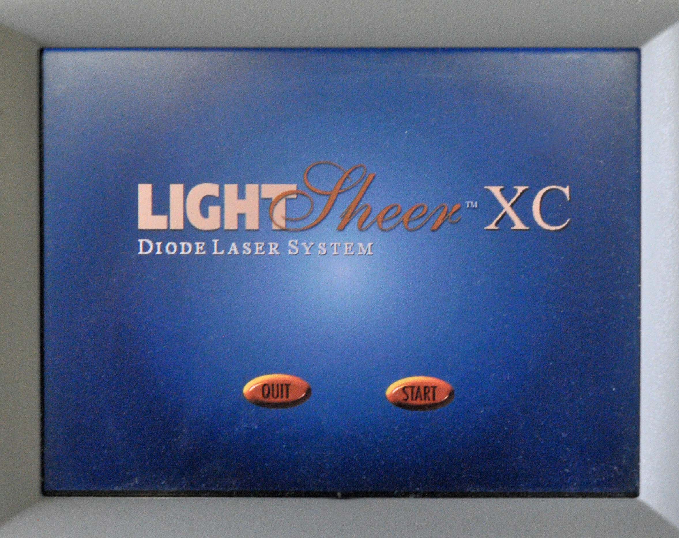 2003 Lumenis LightSheer XC Diode Hair Removal Laser w New 12x12 mm Light Sheer