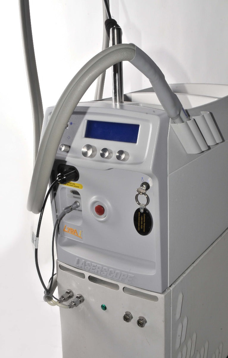 2003 Laserscope Lyra i Nd:YAG Laser Hair Removal Skin Rejuvenation w/5mm Spot