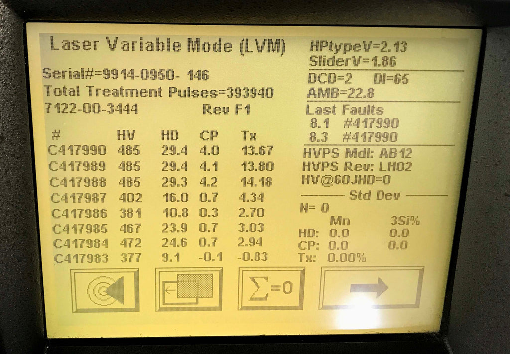 2004 Candela GentleYAG 80J Nd:YAG 1046 Laser Hair Removal Vascular System