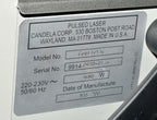 2004 Candela GentleYAG 80J Nd:YAG 1046 Laser Hair Removal Vascular System
