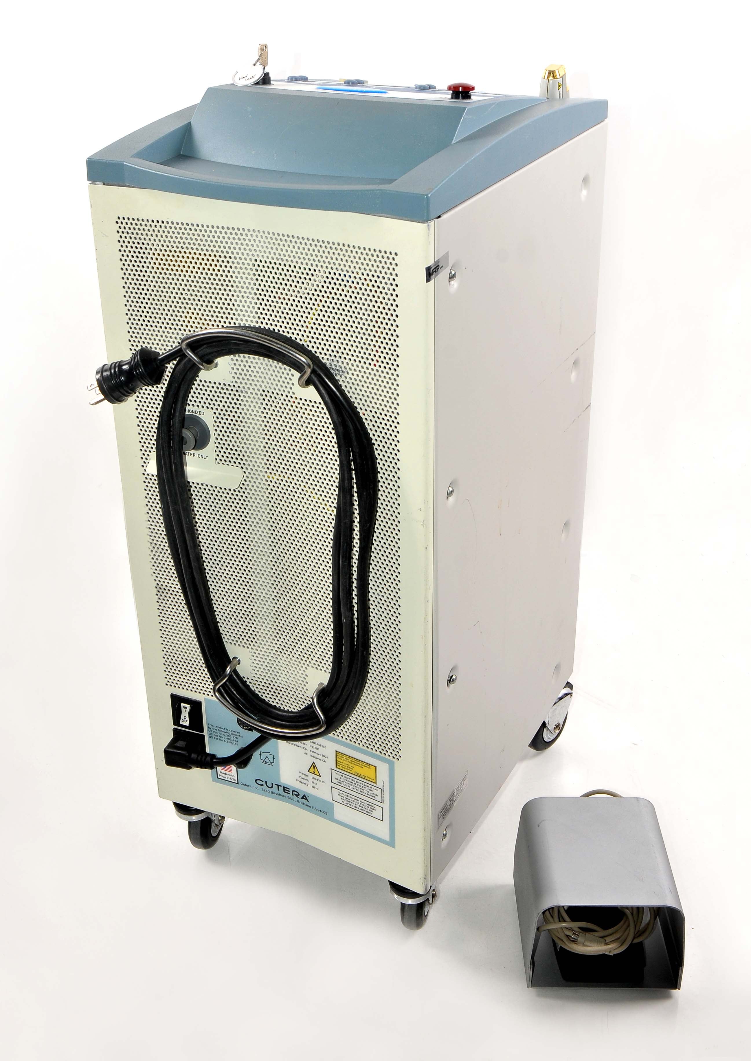 2004 Cutera VANTAGE 110 1064 Nd YAG Hair Removal Laser 3-5-7-10 mm Altus HR