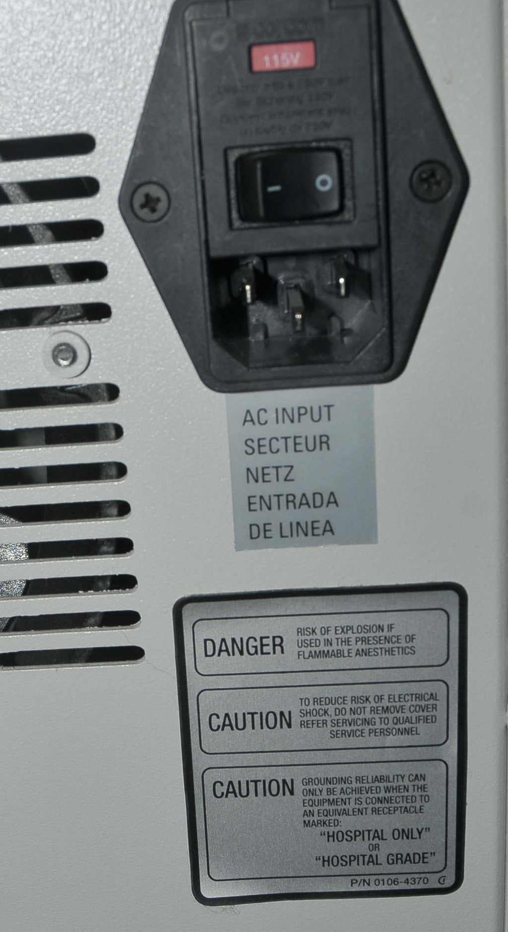 2004 Laserscope Aura I External Laser Chiller Portable System 10-9220