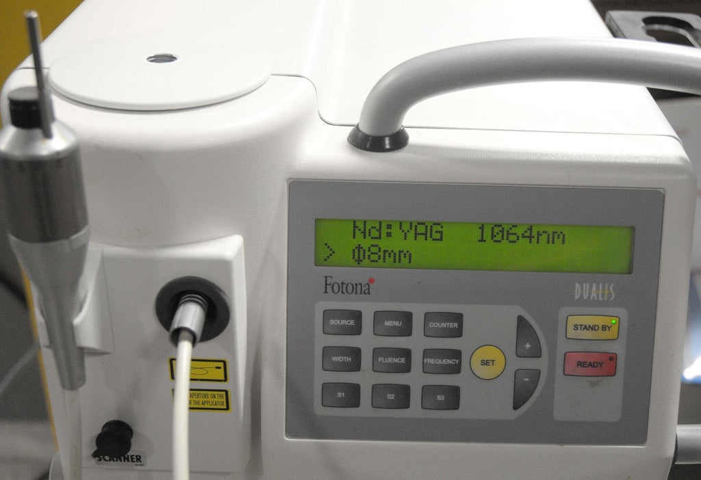 2004 Fotona Dualis Nd:YAG Fidelis M001-9F 1064 nm Laser Acne Scar Hair Removal