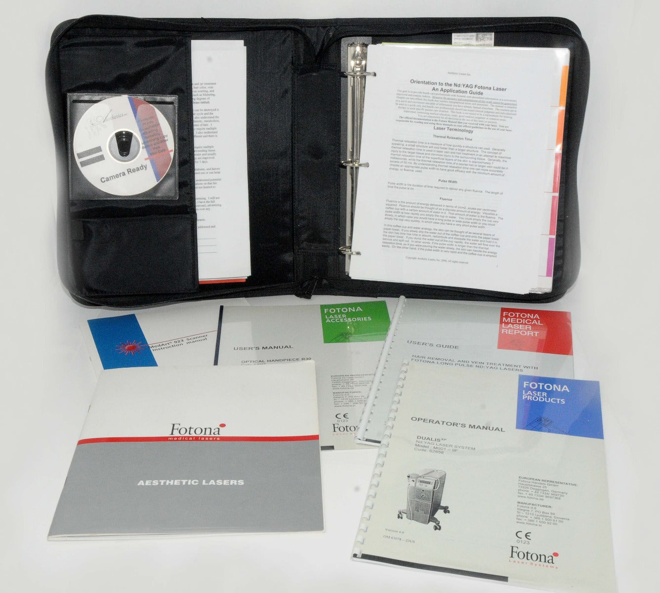 2004 Fotona Dualis Nd:YAG Fidelis M001-9F 1064 nm Laser Acne Scar Hair Removal