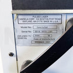 2005 Candela GentleYAG Nd:YAG System Serial Label