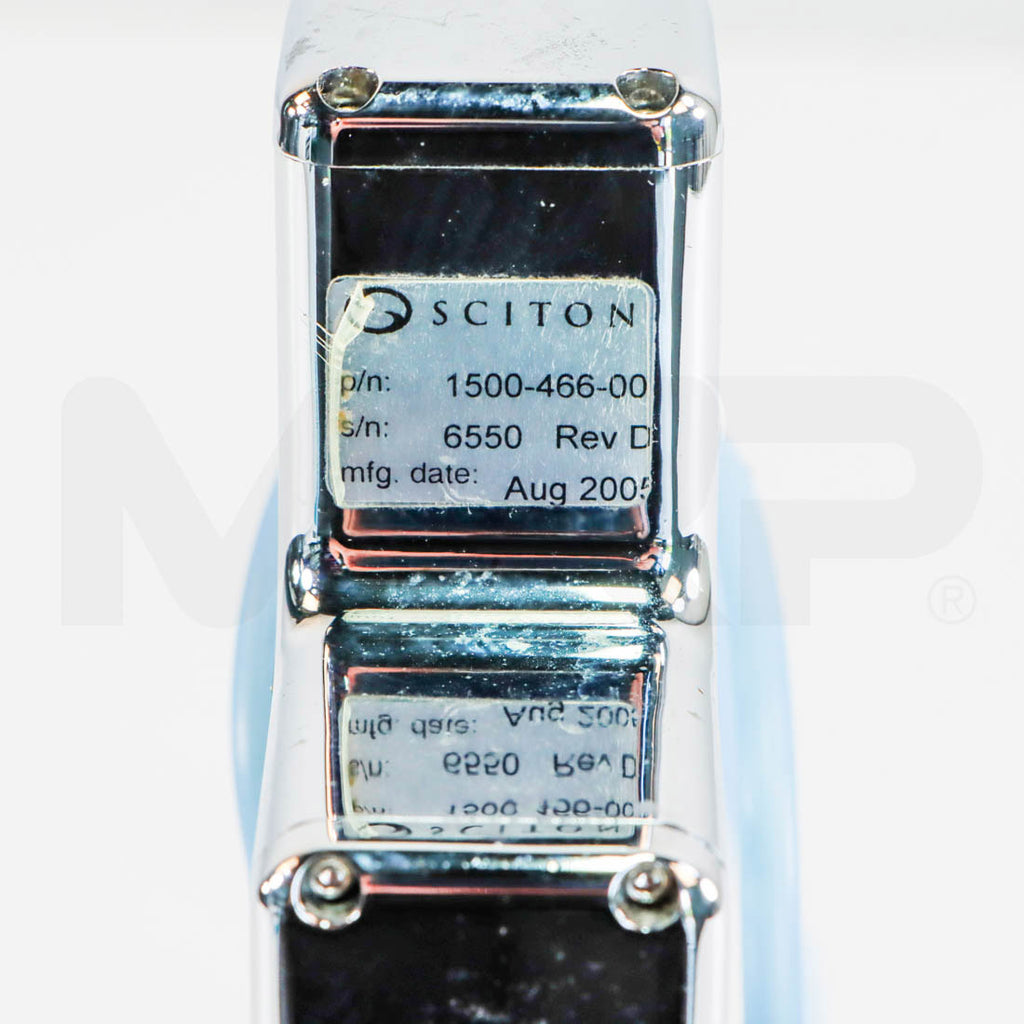 2005 Sciton Profile System Scanner Label