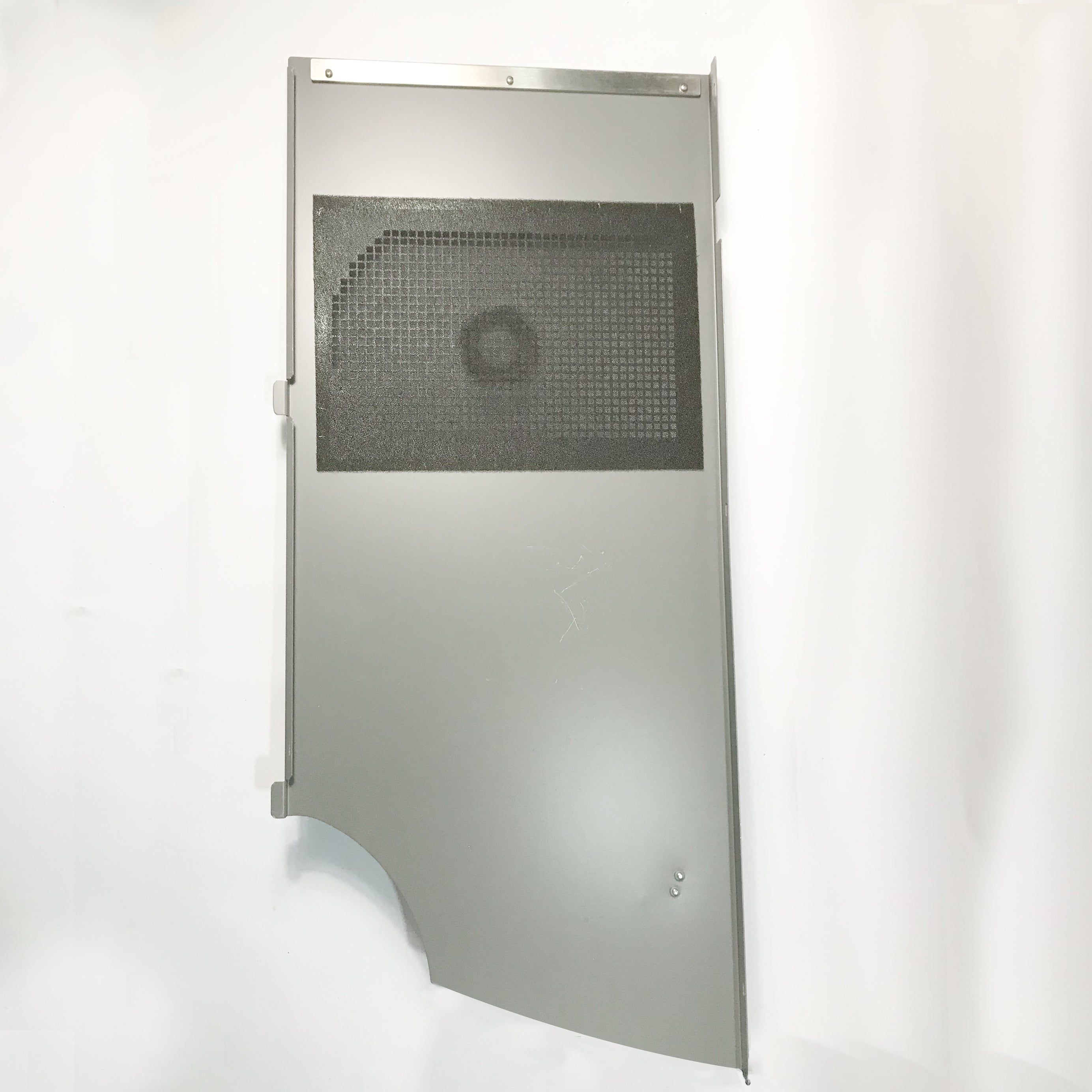 2006 Alma Soprano Laser RIGHT SIDE METAL COVER PANEL w/HANDPIECE HOLDER *PARTS*