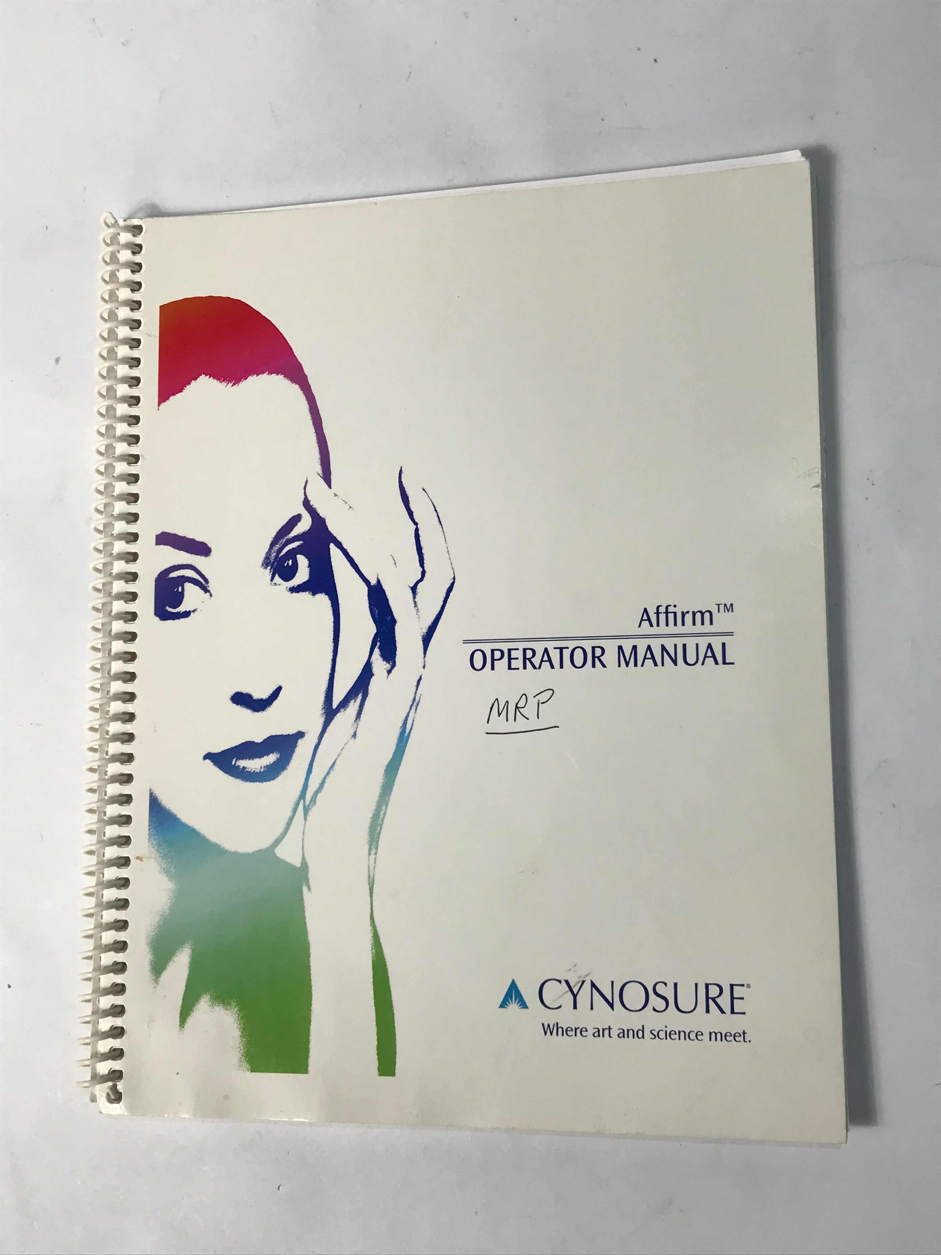 2006 Cynosure Affirm 1440 Laser User Operators Manual Revision 4 850-1072-000