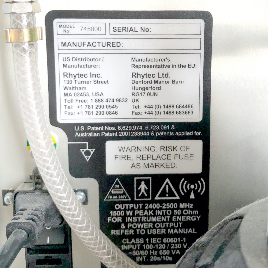 2006 Rhytec Portrait PSR3 Nitrogen Plasma Skin Regeneration 2247 Pulses Remaining