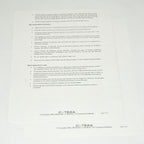 2006 Cutera ProWave 770 Laser Hair Removal Treatment Guideline Settings * D0292