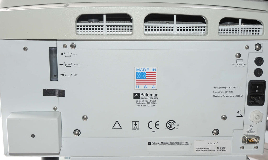 Palomar 2006 STARLUX 300 IPL Laser LuxG LuxRS HandPieces Hair Removal Lux G R