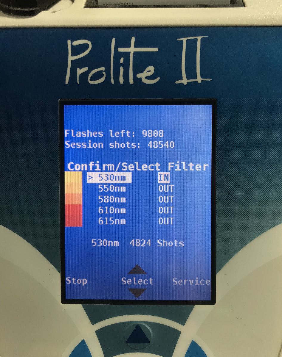 2006 Prolite II IPL Quantel Laser Skin Treatment System ** AS-IS PARTS UNIT **