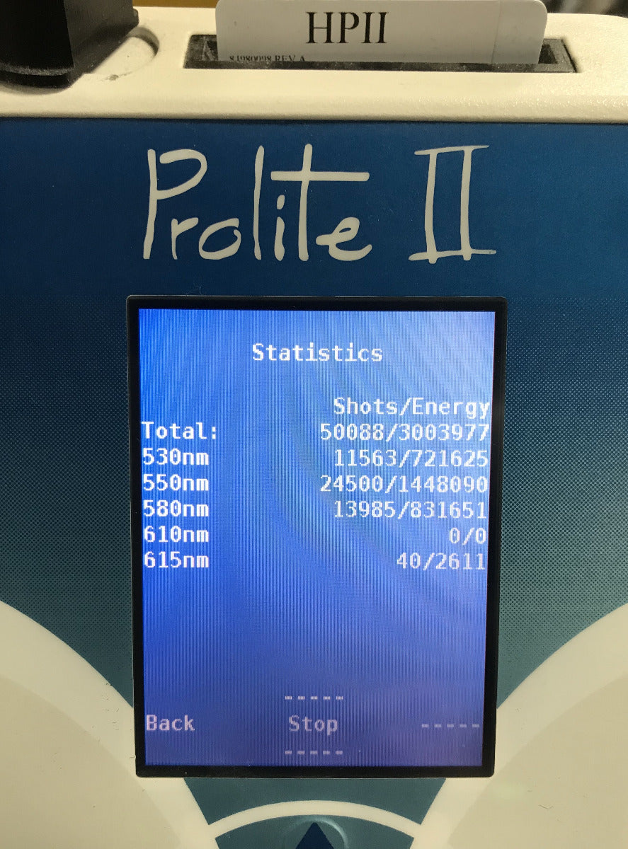 2006 Prolite II IPL Quantel Laser Skin Treatment System ** AS-IS PARTS UNIT **