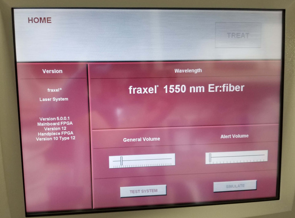 2007 Fraxel SR1500 1520 Infrared IR Ablative Fractional Skin Resurfacing Laser