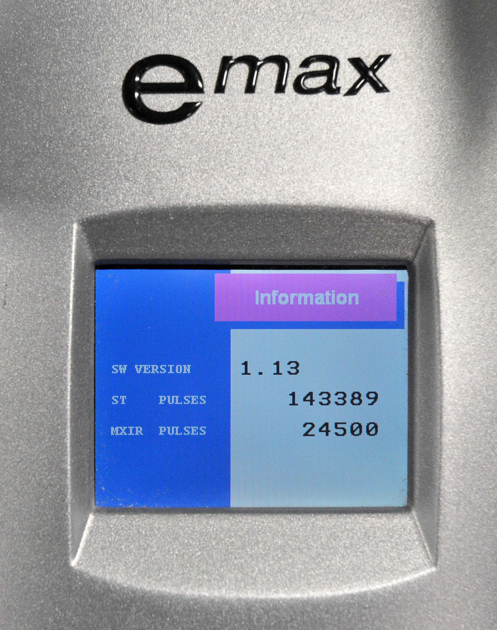 2007 Syneron Medical eMax Laser Wrinkle Reduction Skin Rejuvenation w/2 HP's