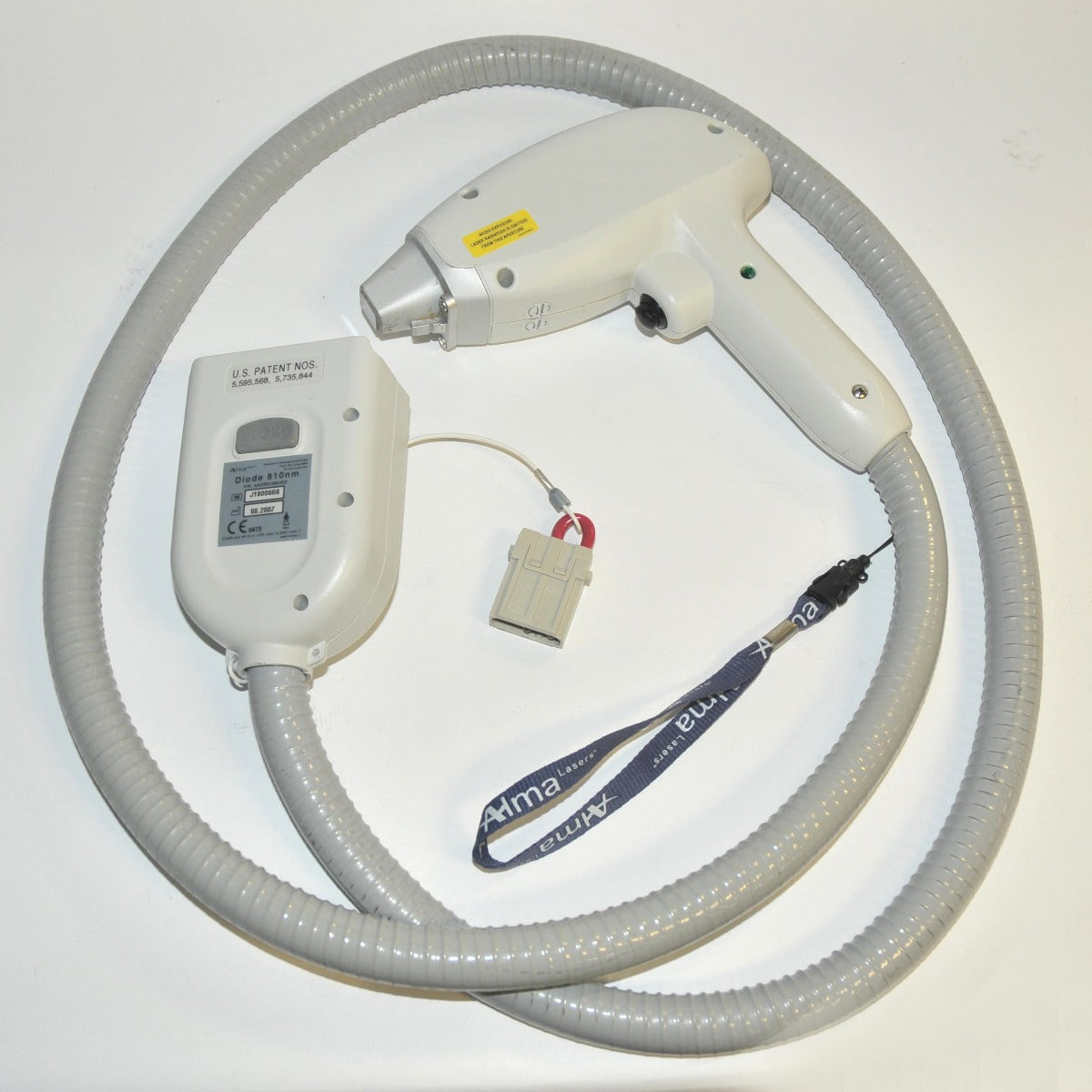 2007 Alma Soprano XL Diode 810nm Handpiece Laser Hair Removal System