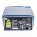 Iridex VariLite laser rear panel with model label, foot switch ports and power inlet