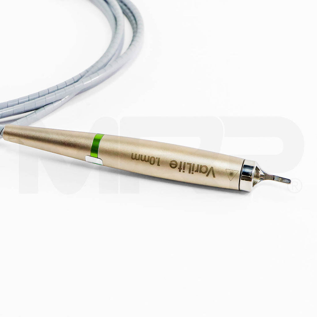 Iridex VariLite 1.0mm fiber handpiece close-up