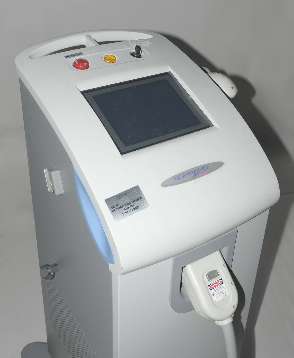 2008 Alma SOPRANO XL Laser System 810nm Diode HR Hair Removal w SHR Handpiece